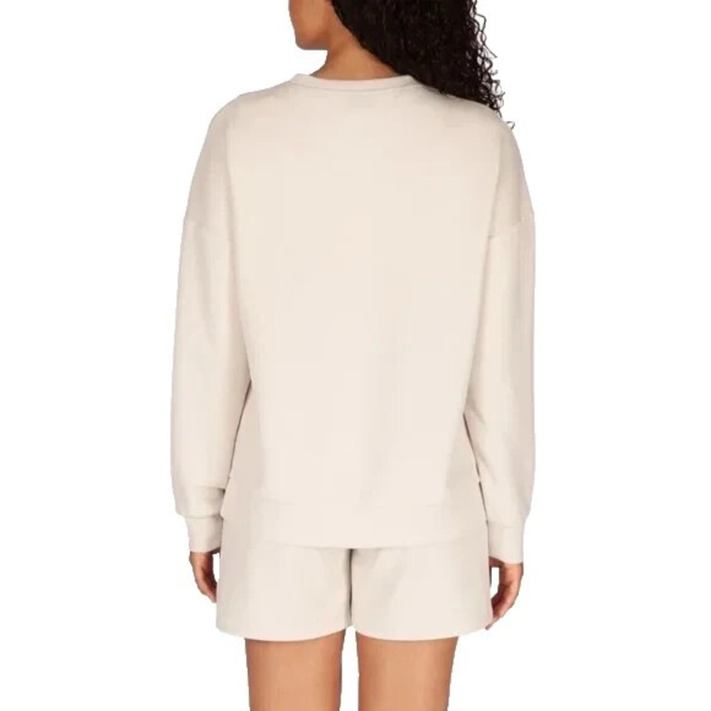 LazyPants Women's set Luxe Crewneck pull over  and shorts - Picture 3 of 9